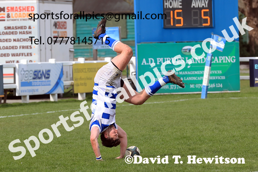 Tynedale v Scunthorpe, Tynedale Park, Corbridge. Photo: David T. Hewitson/Sports for All Pics